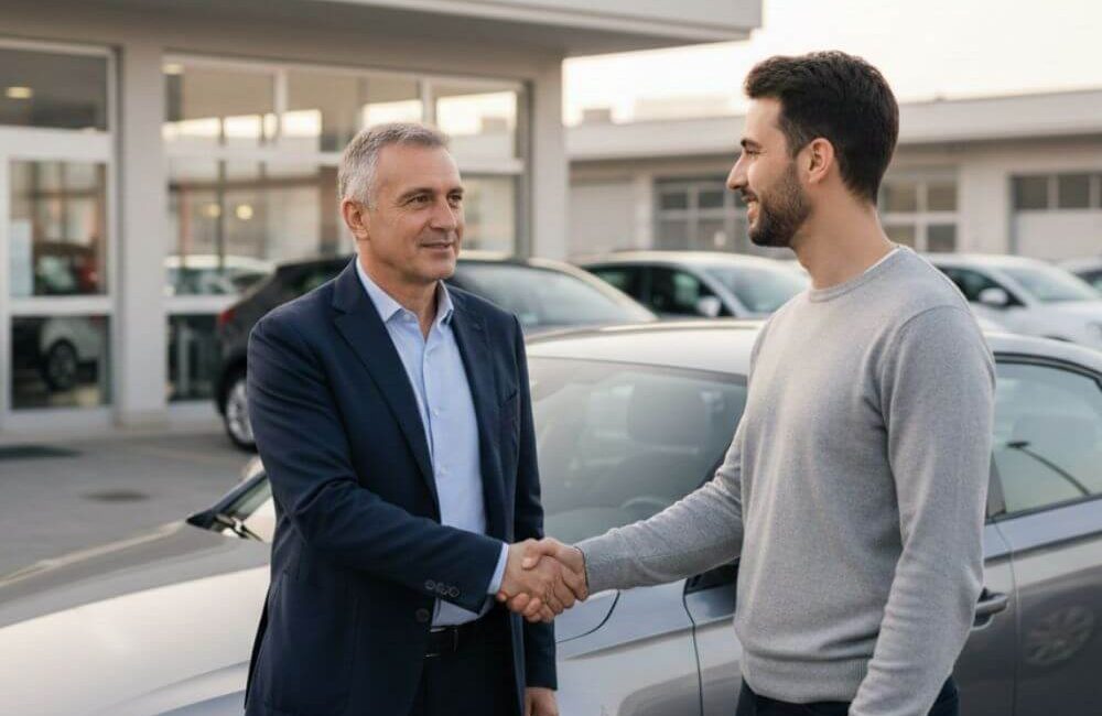 Vendita auto usata con ritiro immediato a Vicenza, accordo tra venditore e professionista Autoberica